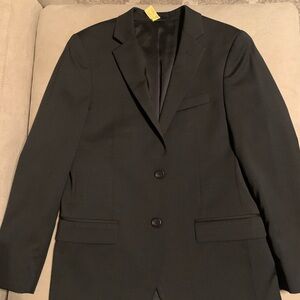 Jos. A. Bank Boy’s Black Two-Button Suit Jacket and black pants